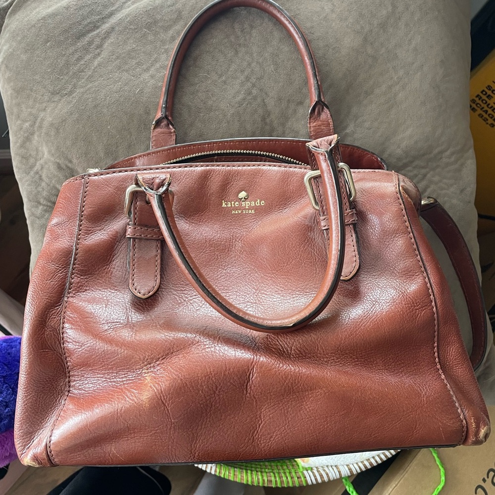 Kate Spade Brown Leather Women's Bag